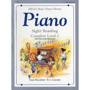 Alfred's Basic Piano Sight-reading Level 1 Complete