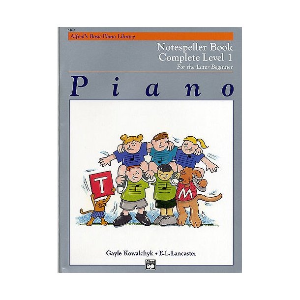 Alfred's Basic Piano Library - Notespeller Book Complete Level 1