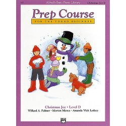 Alfred's Basic Piano Library: Prep Course Christmas Joy Level D