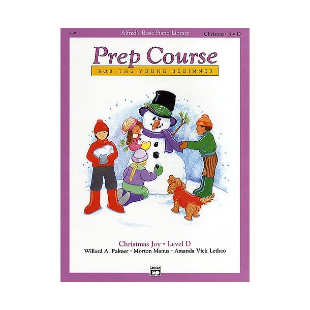 Alfred's Basic Piano Library: Prep Course Christmas Joy Level D