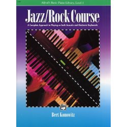Alfred's Basic Piano Library: Jazz/Rock Course Level 1