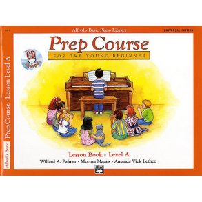 Alfred's Basic Piano Library: Prep Course Lesson Book Level A (Book/CD)