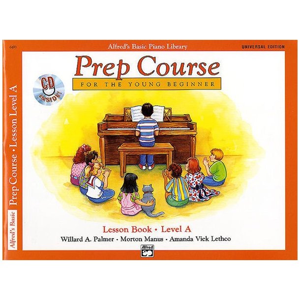 Alfred's Basic Piano Library: Prep Course Lesson Book Level A (Book/CD)