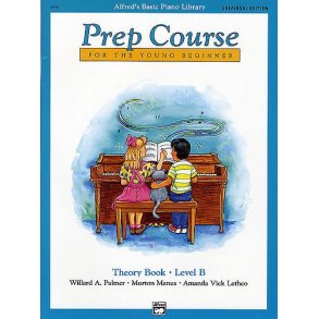 Alfred's Basic Piano Library: Prep Course Theory Book Level B