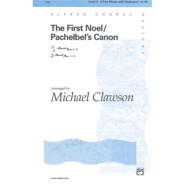 The First Noel/Pachelbel's Canon (arr. Clawson) - 3-Part Voices