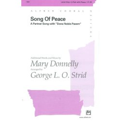 Mary Donnelly: Song Of Peace (2-Part/Piano)