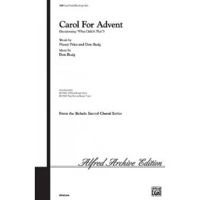 Don Besig: Carol For Advent (SAB)