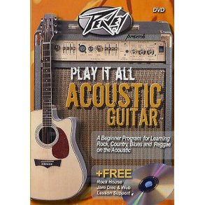 Play It All Acoustic Guitar DVD And CD