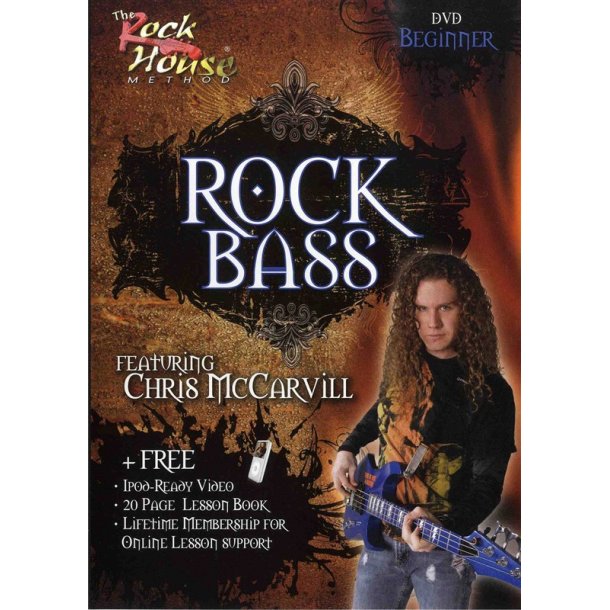 The Rock House Method: Rock Bass for Beginner (DVD) - Bass Guitar