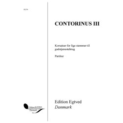 CANTORINUS III,  PARTITUR