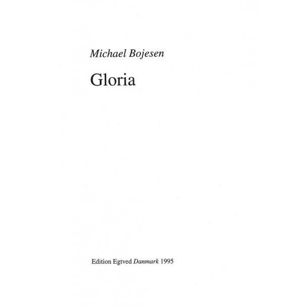 MICHAEL BOJESEN GLORIA SSAA