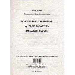 Alison Hedger: Don't Forget The Manger (Pupil's Book)