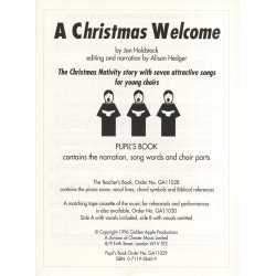 Jan Holdstock: A Christmas Welcome (Pupil's Book)