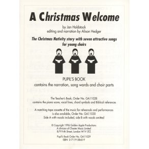 Jan Holdstock: A Christmas Welcome (Pupil's Book)