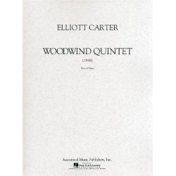 Elliott Carter: Woodwind Quintet (Parts)