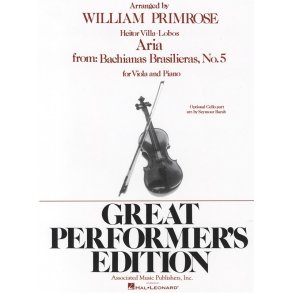 Heitor Villa-Lobos: Aria From Bachianas Brasileiras No. 5 (Viola)