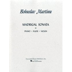 Bohuslav Martinu: Madrigal Sonata (Score/Parts)