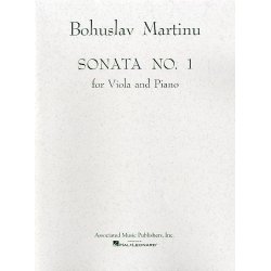 Bohuslav Martinu: Sonata No.1 (Viola/Piano)