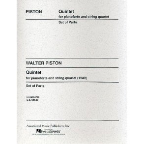 Walter Piston: Piano Quintet (Score/Parts)