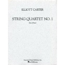 Elliott Carter: String Quartet No.1 (Parts)