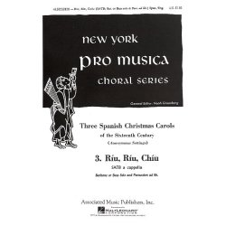 Riu Riu Chiu No.3 From Three Spanish Carols