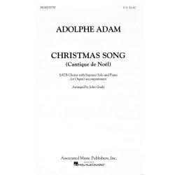 Adolphe Adam: Christmas Song (Vocal Score)