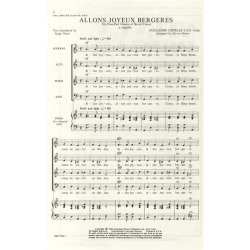 Guillaume Costeley: Allons Joyeux Bergeres (Arr. Steven Porter)