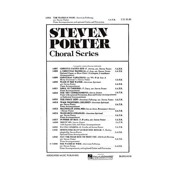 The Water Is Wide SATB