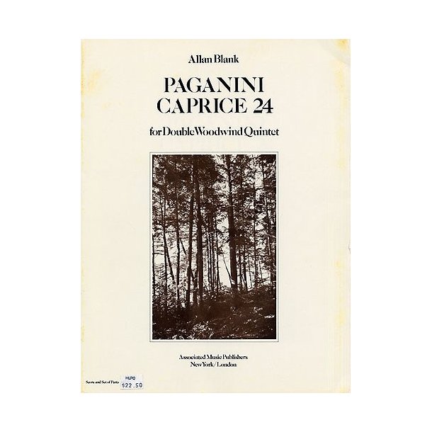 Allan Blank: Paganini Caprice 24