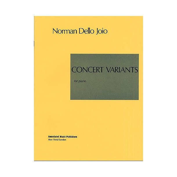 Norman Dello Joio: Concert Variants