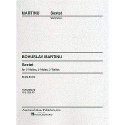 Bohuslav Martinu: Sextet (Miniature Score)