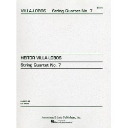 Heitor Villa-Lobos: String Quartet No.7 (Study Score)