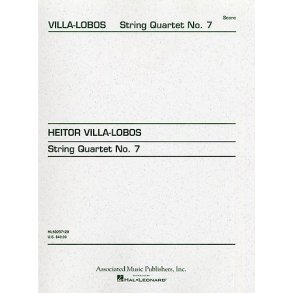 Heitor Villa-Lobos: String Quartet No.7 (Study Score)