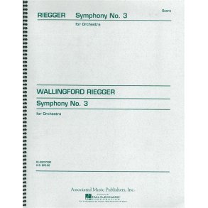 Wallingford Riegger: Symphony No.3 Op.42 (Study Score)