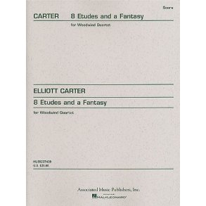 Elliott Carter: Eight Etudes And A Fantasy (Miniature Score)
