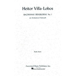 Heitor Villa-Lobos: Bachianas Brasileiras No.1 (Study Score)