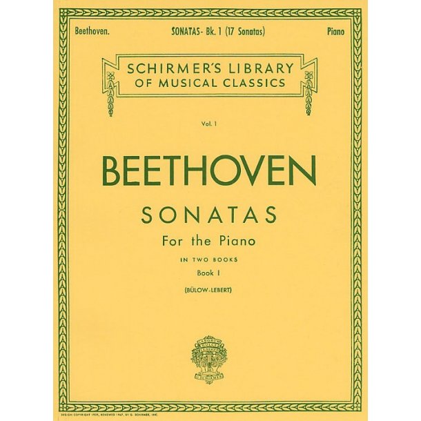 Ludwig Van Beethoven: Sonatas For The Piano Book I