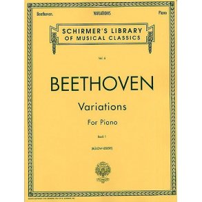 Ludwig Van Beethoven: Variations For Piano Book 1