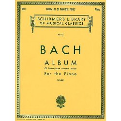 J.S. Bach: Album (21 Favourite Pieces For Piano)