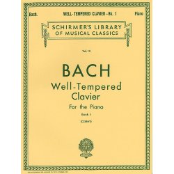 J.S Bach: Well-Tempered Clavier For The Piano Book I