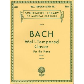 J.S Bach: Well-Tempered Clavier For The Piano Book I