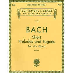 J.S Bach: Short Preludes And Fugues For Piano