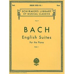 J.S. Bach: English Suites Book 1