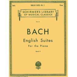 J.S Bach: English Suites Book 2