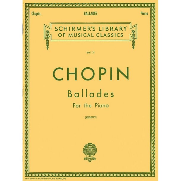 Frederic Chopin: Ballades
