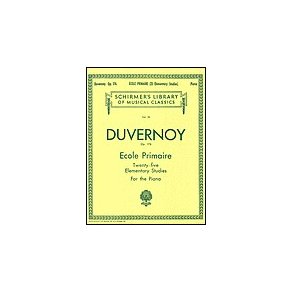 Jean-Baptiste Duvernoy: Ecole Primaire (25 Elementary Studies For Piano) Op.176