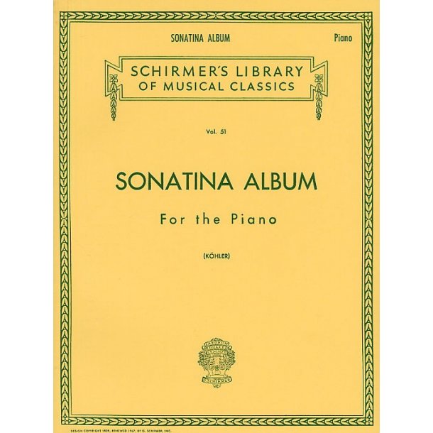 Sonatina Album For The Piano