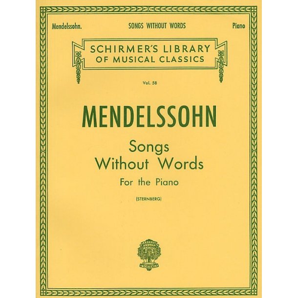 Felix Mendelssohn: Songs Without Words