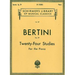 Henri Bertini: Twenty-Four Studies For Piano Op. 29