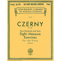 Carl Czerny: 160 Eight-Measure Exercises For Piano Op.821